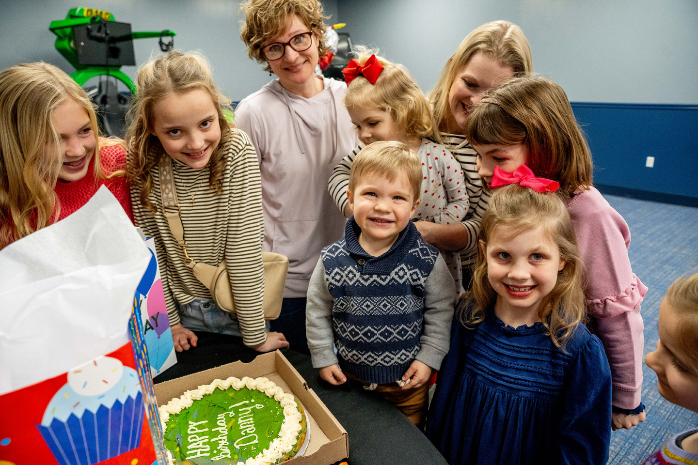 Kids arcade birthday party