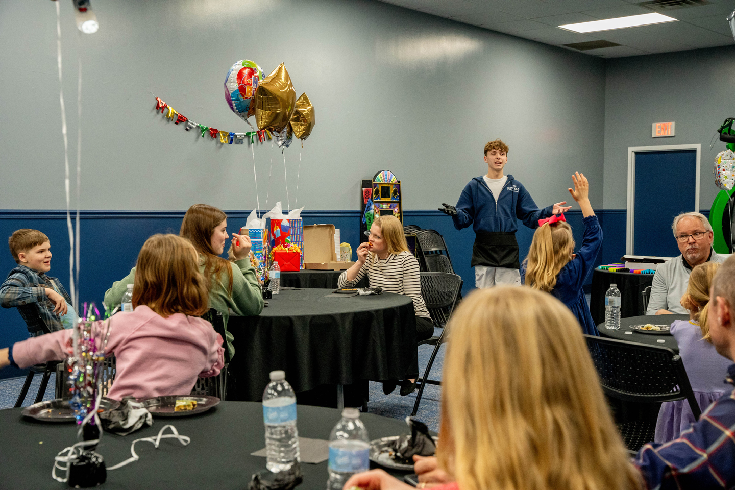 Kids arcade birthday party
