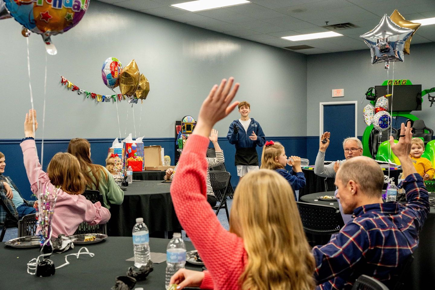 Kids arcade birthday party