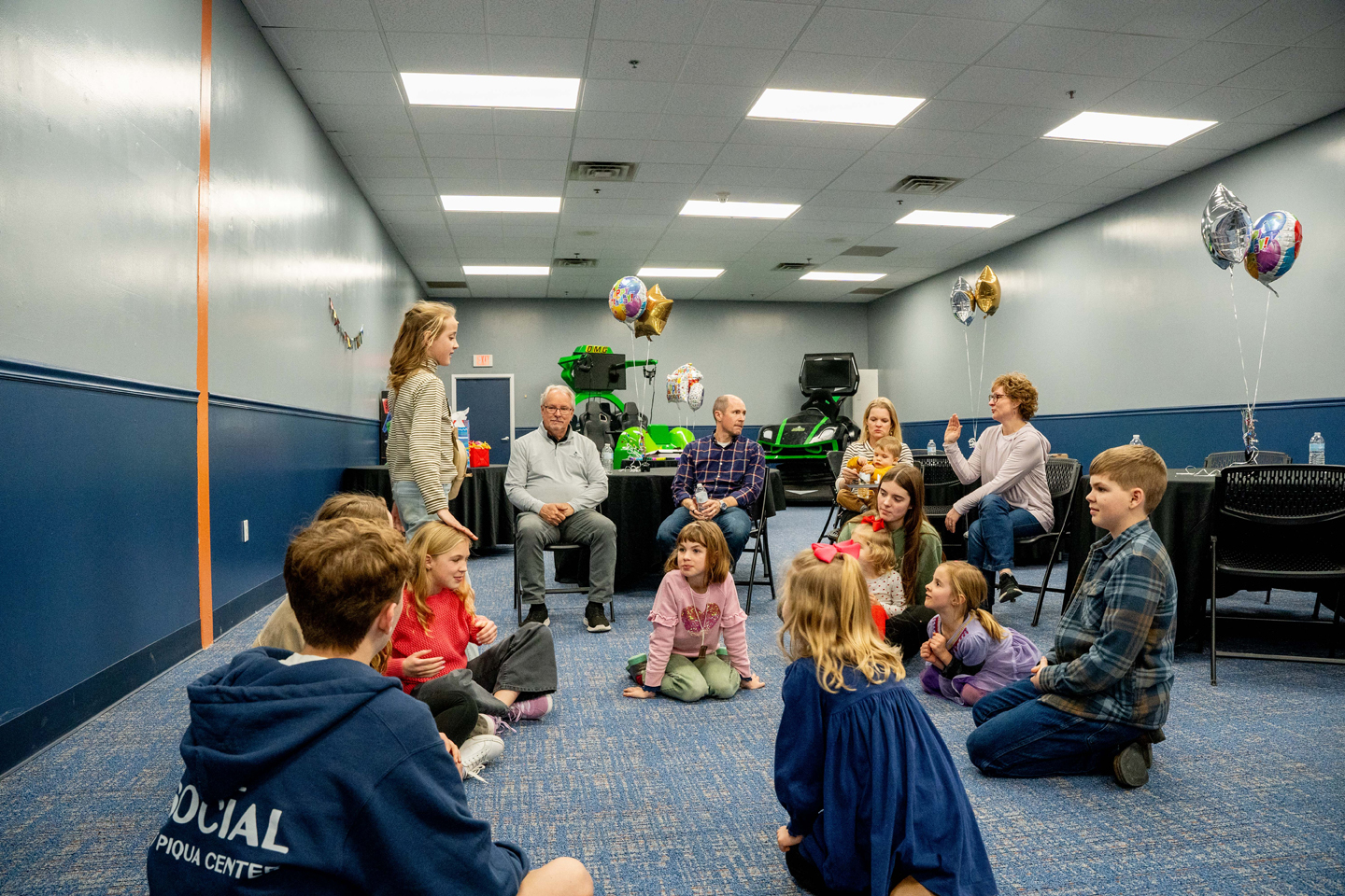 Kids arcade birthday party