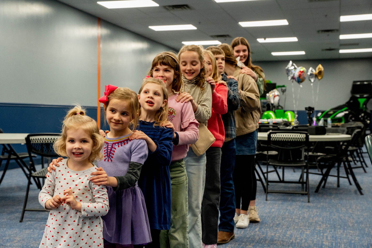 Kids arcade birthday party