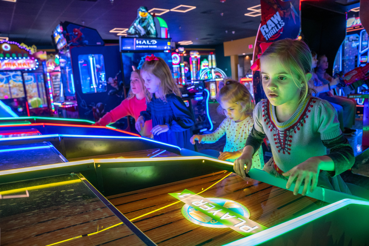 Kids arcade birthday party