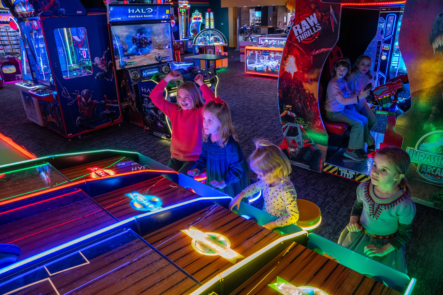 Kids arcade birthday party