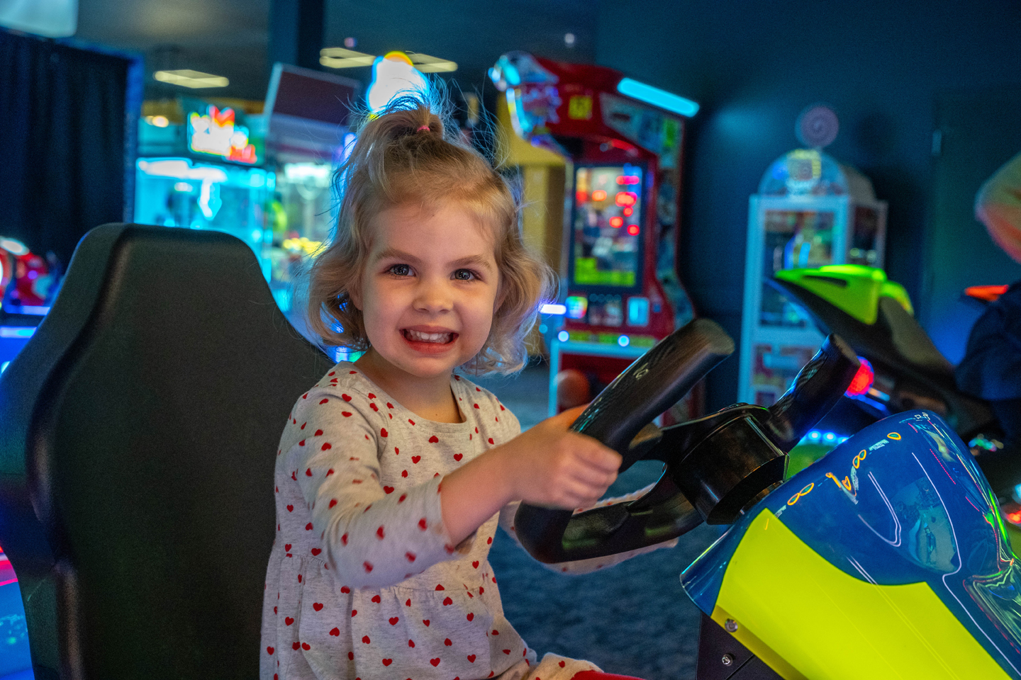Kids arcade birthday party
