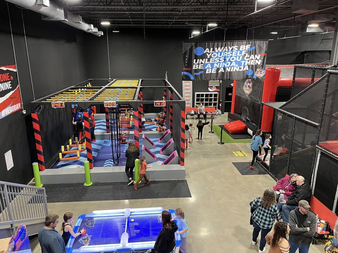 Hero day at The Social at Piqua Center